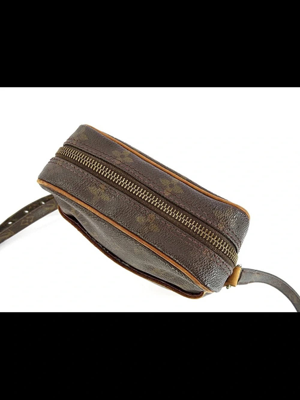 Louis Vuitton Monogram Canvas Brown & Tan Messenger Bag